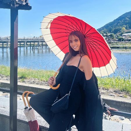 Alana Lliteras posted a picture of her holiday in Japan.